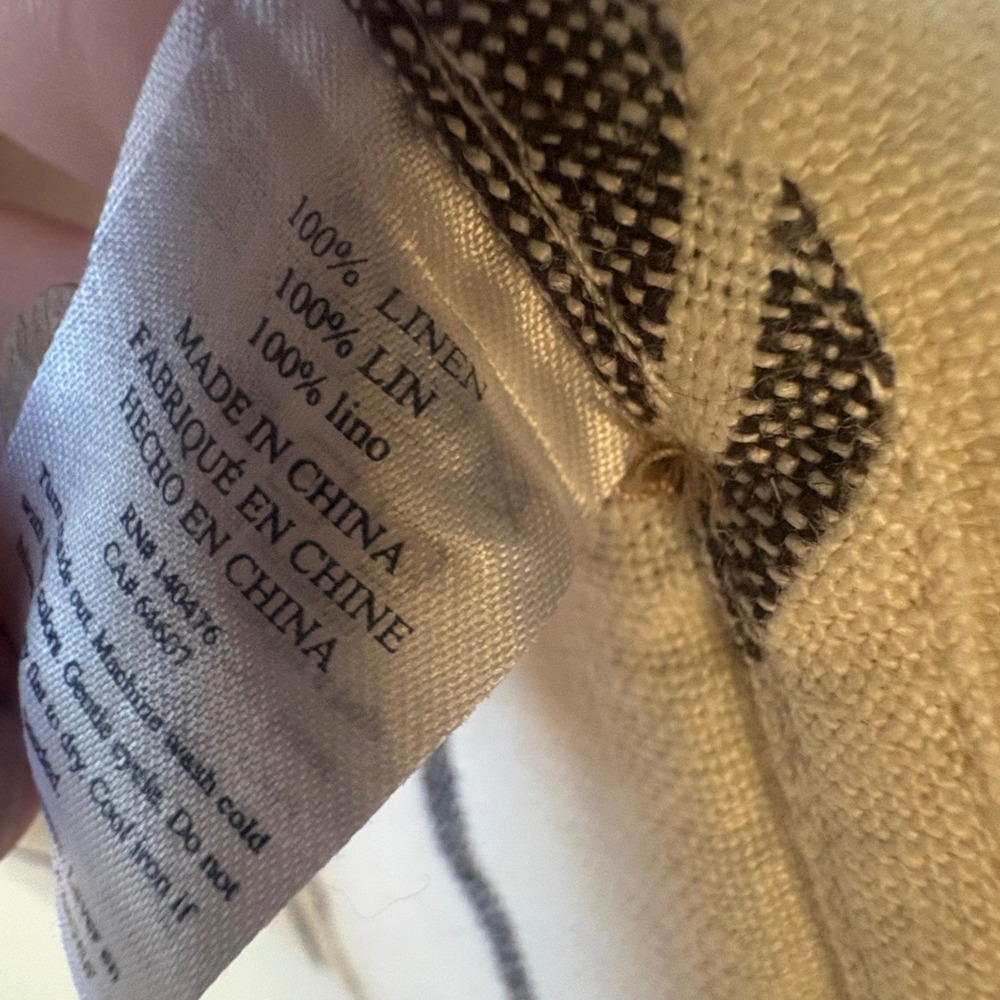 NWOT Faherty Carini Linen Shift Dress Size XS - Picture 10 of 12